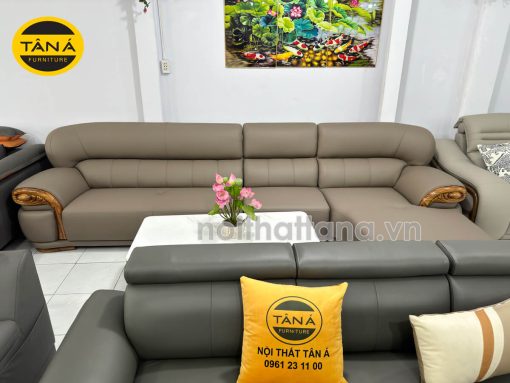 Sofa Da Cao Cấp Nhập Khẩu TA-G512 Góc L Sang Trọng Đẳng Cấp