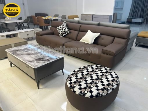 Sofa Băng Da Hiện Đại Nhập Khẩu TA-K960 Kiểu Dập Nút Sang Trọng