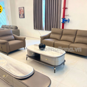 Sofa Băng Da Bò Thư Giãn Chỉnh Điện AT-R0520 Có Ghế Đơn Hiện Đại Nhập Khẩu