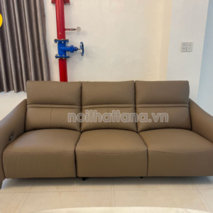 Sofa Băng Da Bò Thư Giãn Chỉnh Điện AT-R0520 Có Ghế Đơn Hiện Đại Nhập Khẩu