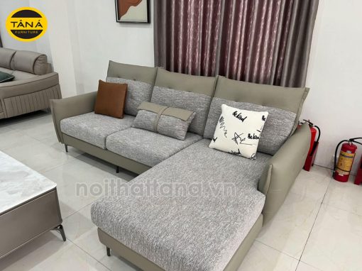 Sofa Vải Bố Góc L Hiện Đại Nhập Khẩu TA-6029 Phong Cách Tối Giản