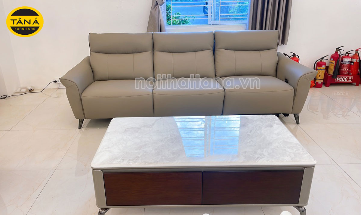 Sofa Băng Da Thư Giãn Chỉnh Điện TA-8963 Phong Cách Hiện Đại Nhập Khẩu