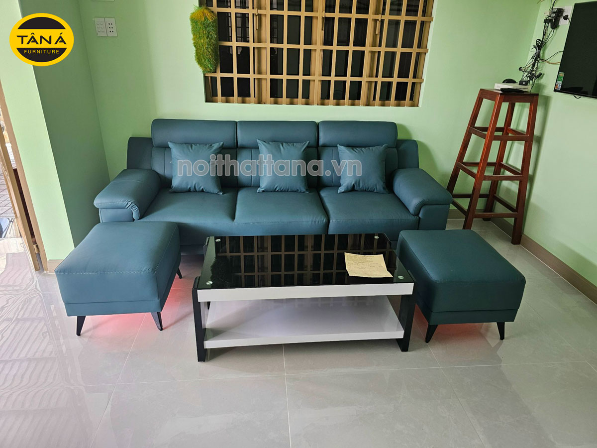 Kích thước ghế sofa nhỏ gọn cho phòng khách hiện đại