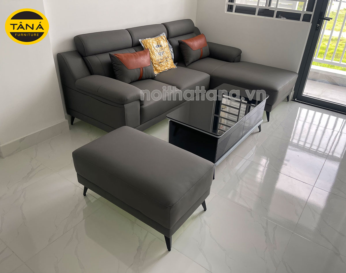 Ghế sofa mini góc chữ L vải nỉ đẹp bền