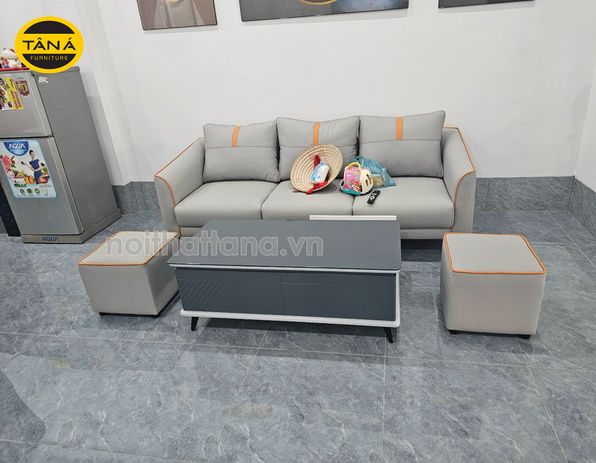 Kích thước sofa mini đẹp bền cho phòng khách nhỏ