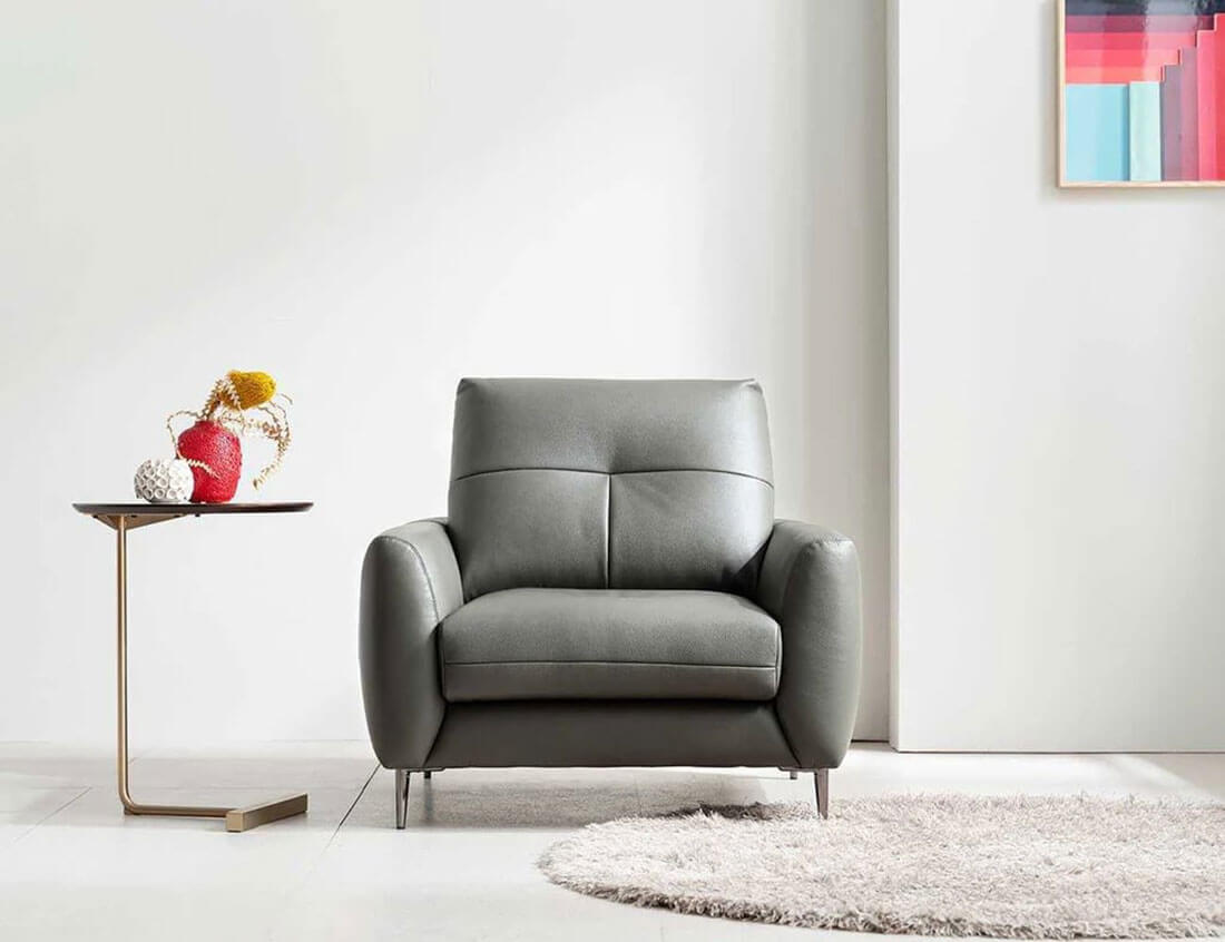 Ghế sofa da Cleo đơn