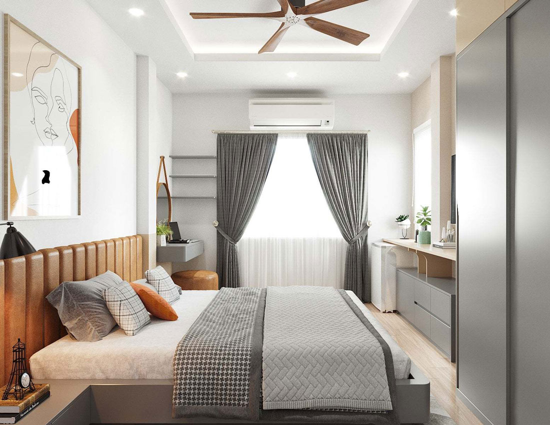 Khu vực phòng ngủ cá nhân trong gia đình