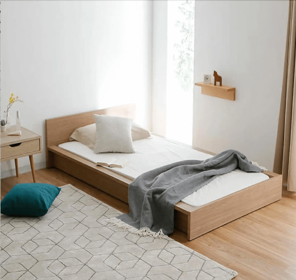 Giường ngủ đơn giá rẻ dưới 1 triệu nhỏ gọn
