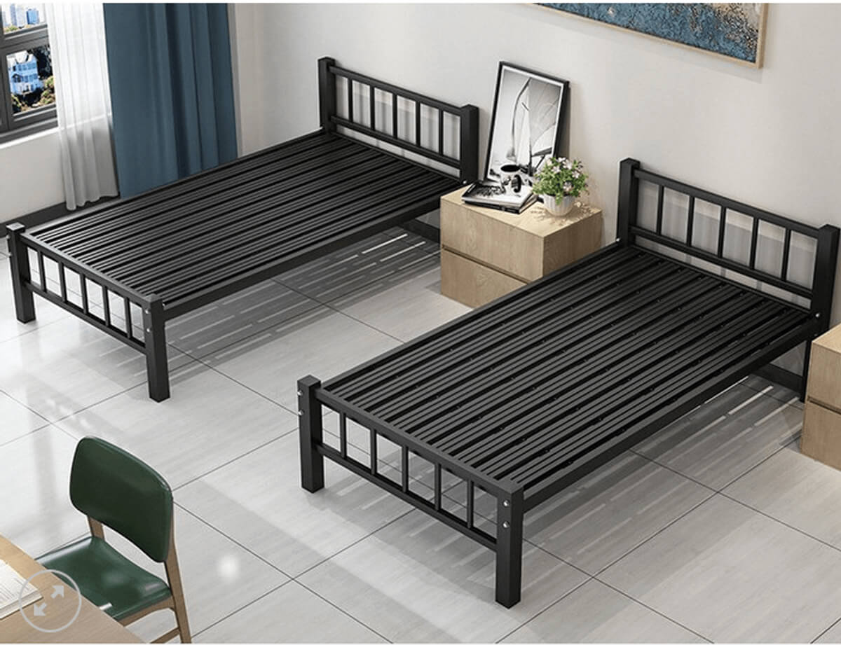 Giường ngủ đơn giá rẻ dưới 1 triệu khung sắt