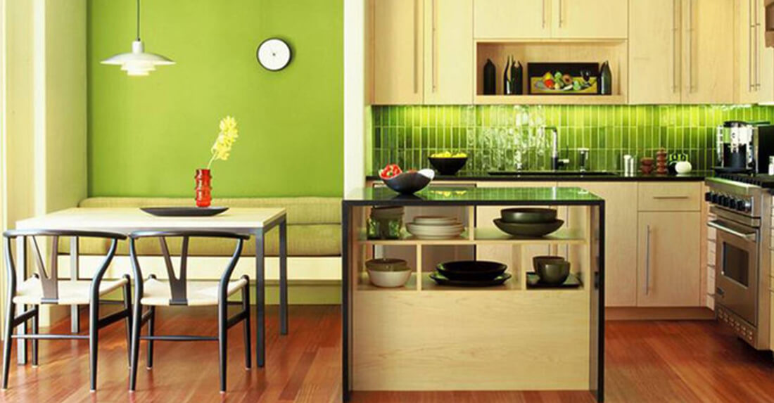 Màu sắc phù hợp cho phong thủy phòng bếp của người mệnh Hỏa