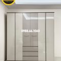 Tủ Áo 6 Cánh Gỗ MDF Nhập Khẩu Đài Loan AT-3107T(6C) Kiểu Hiện Đại