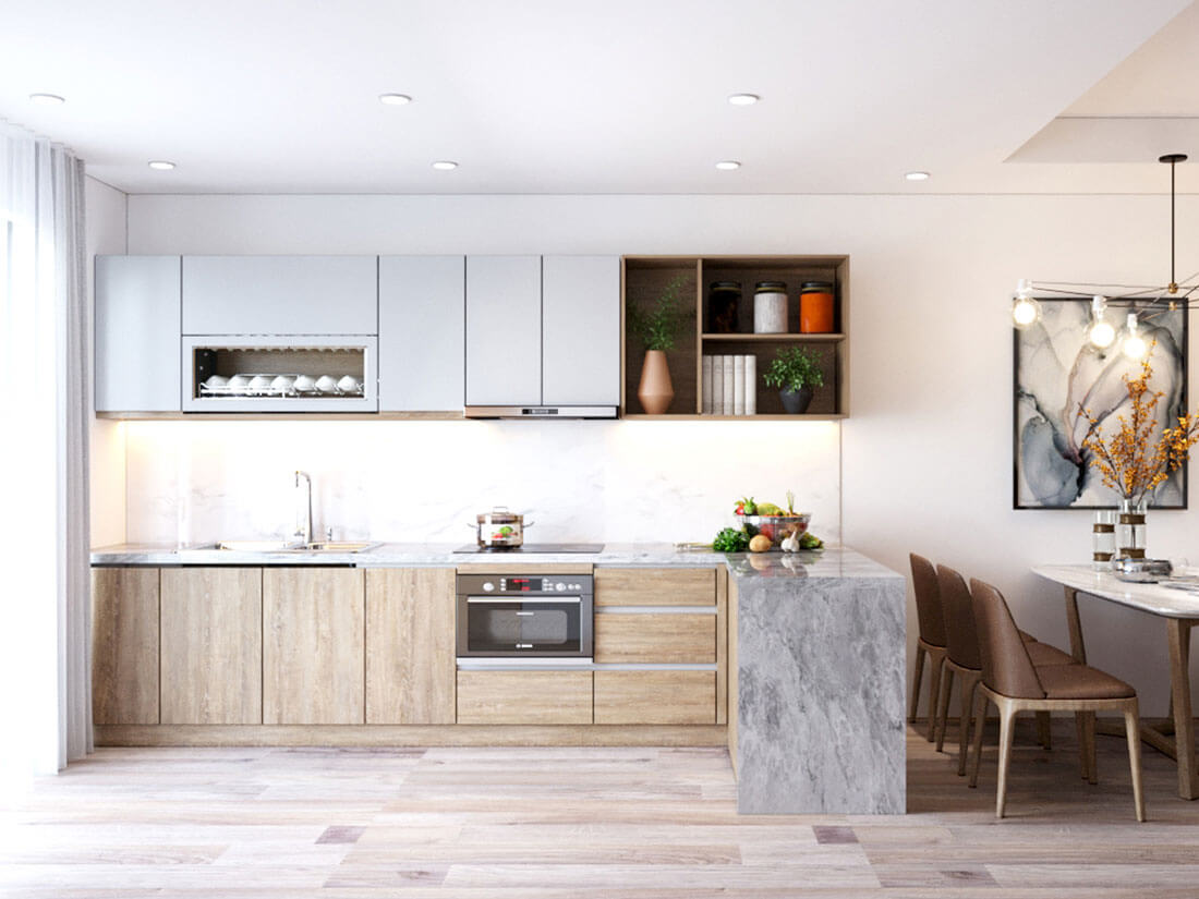 phong thủy phòng bếp cho người mệnh Thổ