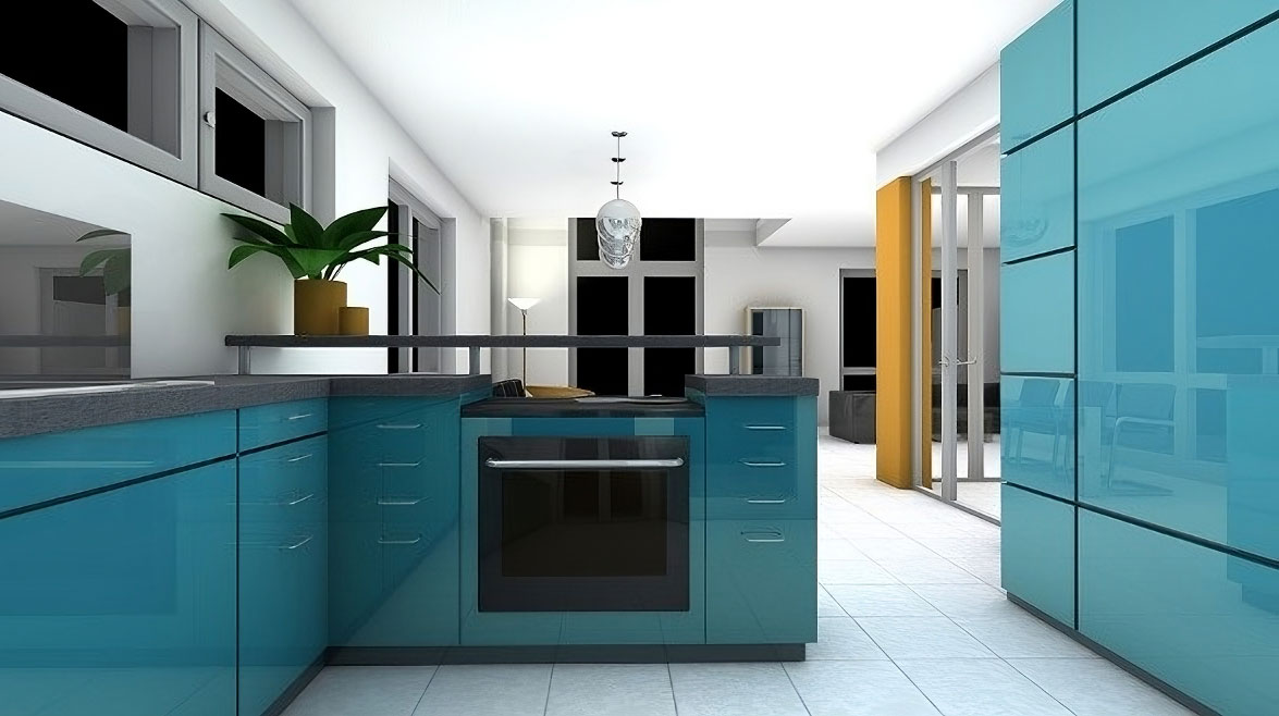 phong thủy phòng bếp cho người mệnh Thủy