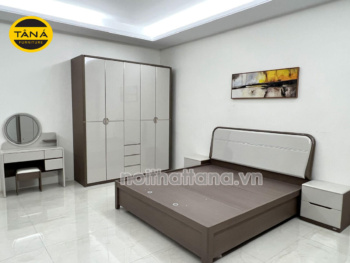 Combo Giường Giường Tủ AT-E015 Hiện Đại Nhập Khẩu Đài Loan