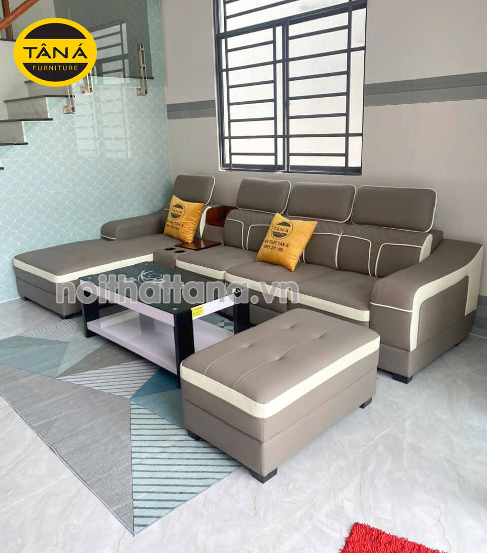Mẫu sofa nệm giá rẻ dành cho phòng khách lớn nhỏ