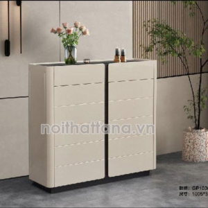 Tủ Giày Dép 2 Cánh Gỗ Đài Loan KG-GP1030-N1 Kiểu Hiện Đại