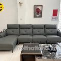 Ghế Sofa Thư Giãn Chỉnh Điện TA-T058 Góc L Bọc Da Hiện Đại Nhập Khẩu
