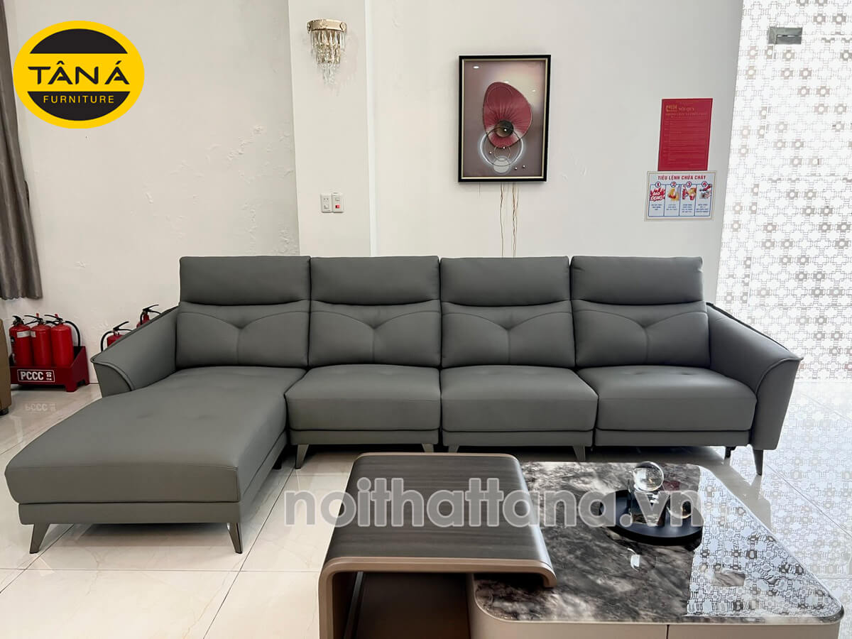 Ghế Sofa Thư Giãn Chỉnh Điện TA-T058 Góc L Bọc Da Hiện Đại Nhập Khẩu