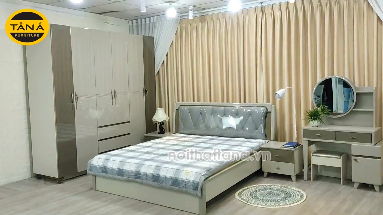 mẫu giường ngủ đẹp đơn giản