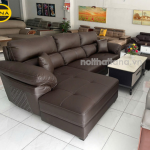 Sofa Da Hàn Quốc Góc Chữ L Hiện Đại N911