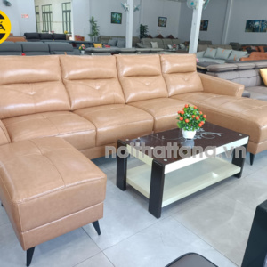 Sofa Da Melis Góc Chữ L Hiện Đại DA06