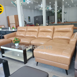 Sofa Da Melis Góc Chữ L Hiện Đại DA06