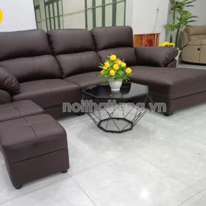 Sofa Da Hàn Quốc Góc Chữ L Hiện Đại N911T