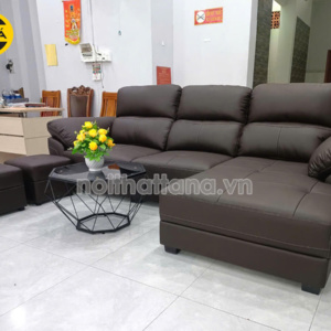 Sofa Da Hàn Quốc Góc Chữ L Hiện Đại N911T