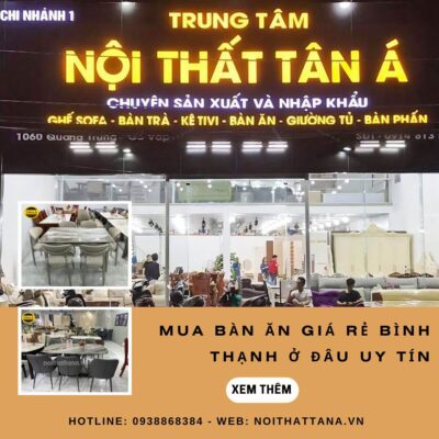 mua bộ bàn ăn giá rẻ tại quận Bình Thạnh