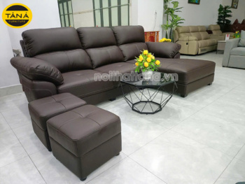 Sofa Da Hàn Quốc Góc Chữ L Hiện Đại N911T