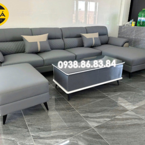 sofa da góc chữ l hàn quốc nhập khẩu n159