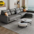 Sofa Băng Da 4 Chỗ Ngồi N837 Phong Cách Hiện Đại