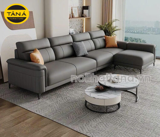 Sofa Băng Da 4 Chỗ Ngồi N837 Phong Cách Hiện Đại