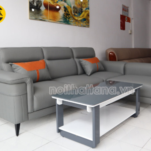ghế sofa băng da hiện đại