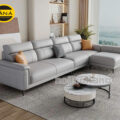 Sofa Băng Da 4 Chỗ Ngồi N837 Phong Cách Hiện Đại