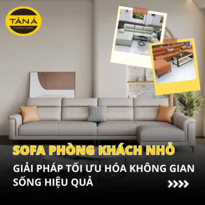 Ghế sofa cho phòng khách nhỏ