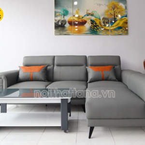 mẫu ghế sofa băng da hiện đại