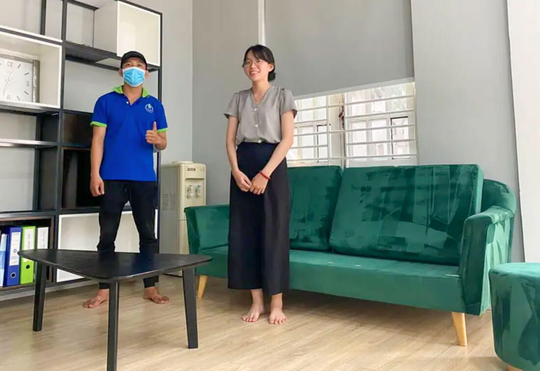 Địa chỉ giặt sofa Anh Thư