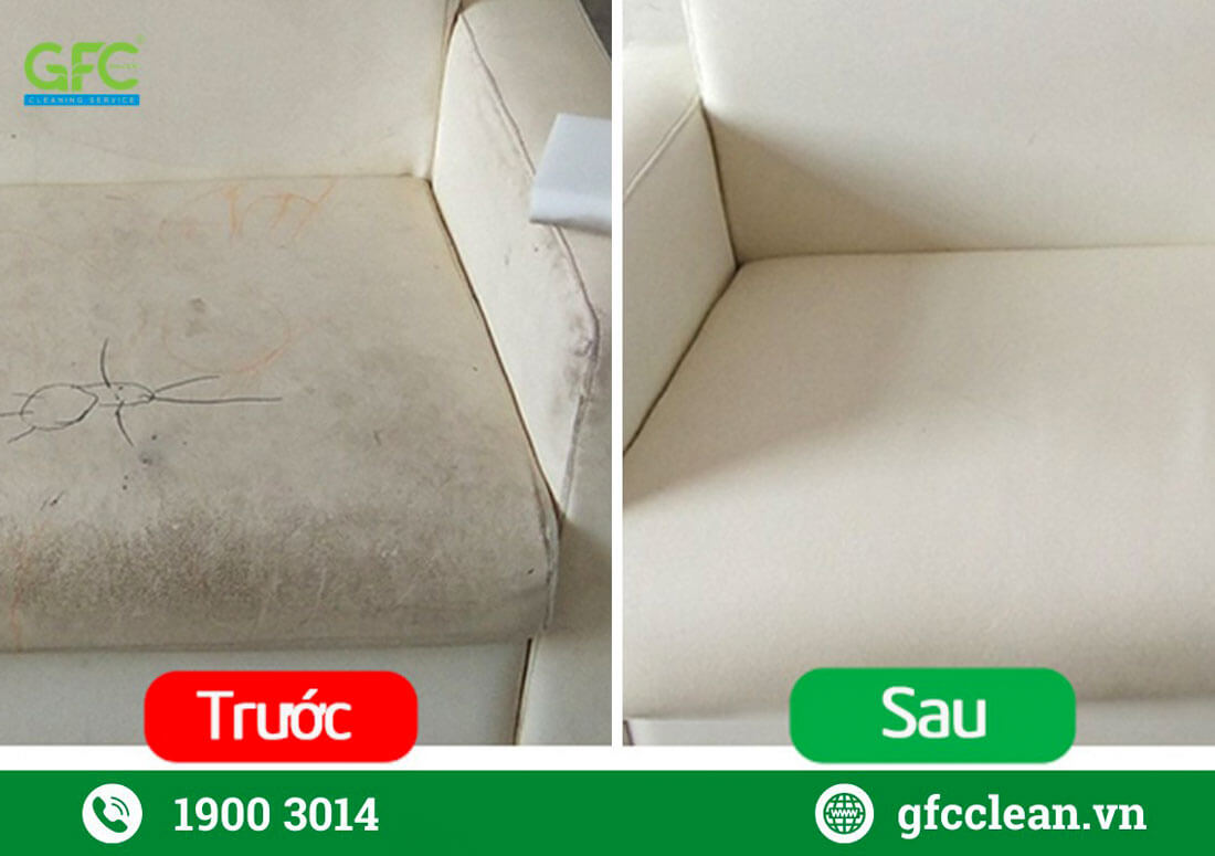 Dịch vụ vệ sinh sofa GFC Clean