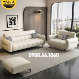 Sofa Băng Da Hiện Đại Có Ghế Đơn Sang Trọng NB28