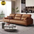 Sofa Băng Da 3 Chỗ Ngồi Hiện Đại NB27