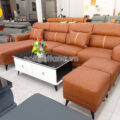 Sofa Da Hàn Quốc Góc Chữ L Đẹp Hiện Đại DA-03