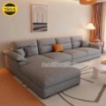 Sofa Vải Góc L Cho Phòng Khách Hiện Đại T86