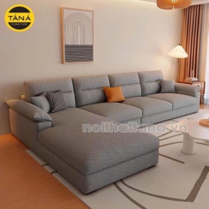 Sofa Vải Góc L Cho Phòng Khách Hiện Đại T86