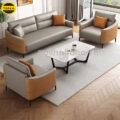 Sofa Băng Văn Phòng Bọc Da Hàn Quốc Hiện Đại VP20