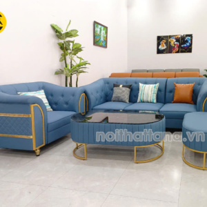 Sofa Băng Da Hàn Quốc N178 Phong Cách Tân Cổ Điển