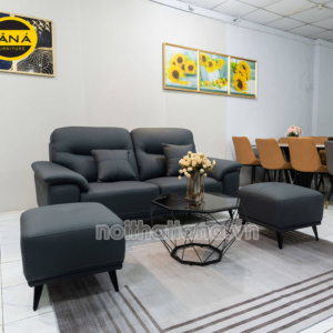 Sofa Văng Da DA10 Nhỏ Gọn Hiện Đại