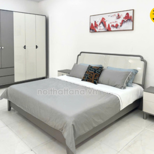 Combo Giường Tủ Gỗ AT-9513 Hiện Đại Nhập Khẩu Đài Loan