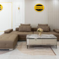 Sofa Băng Da Sinh Thái AT-9001 Nhập Khẩu Phong Cách italia