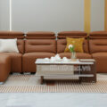 Sofa Băng Da Sinh Thái Nhập Khẩu AT-9121 Phong Cách Hermers
